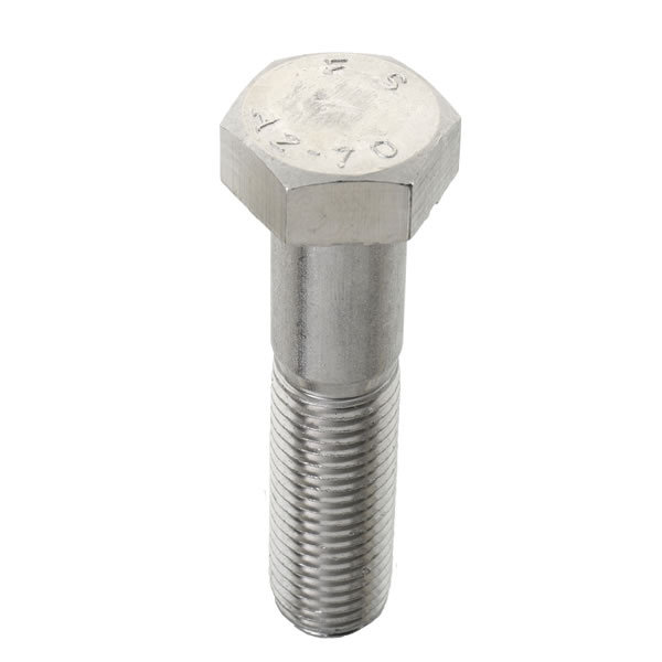 M12 x 100 Hexagon Bolt Stainless Steel