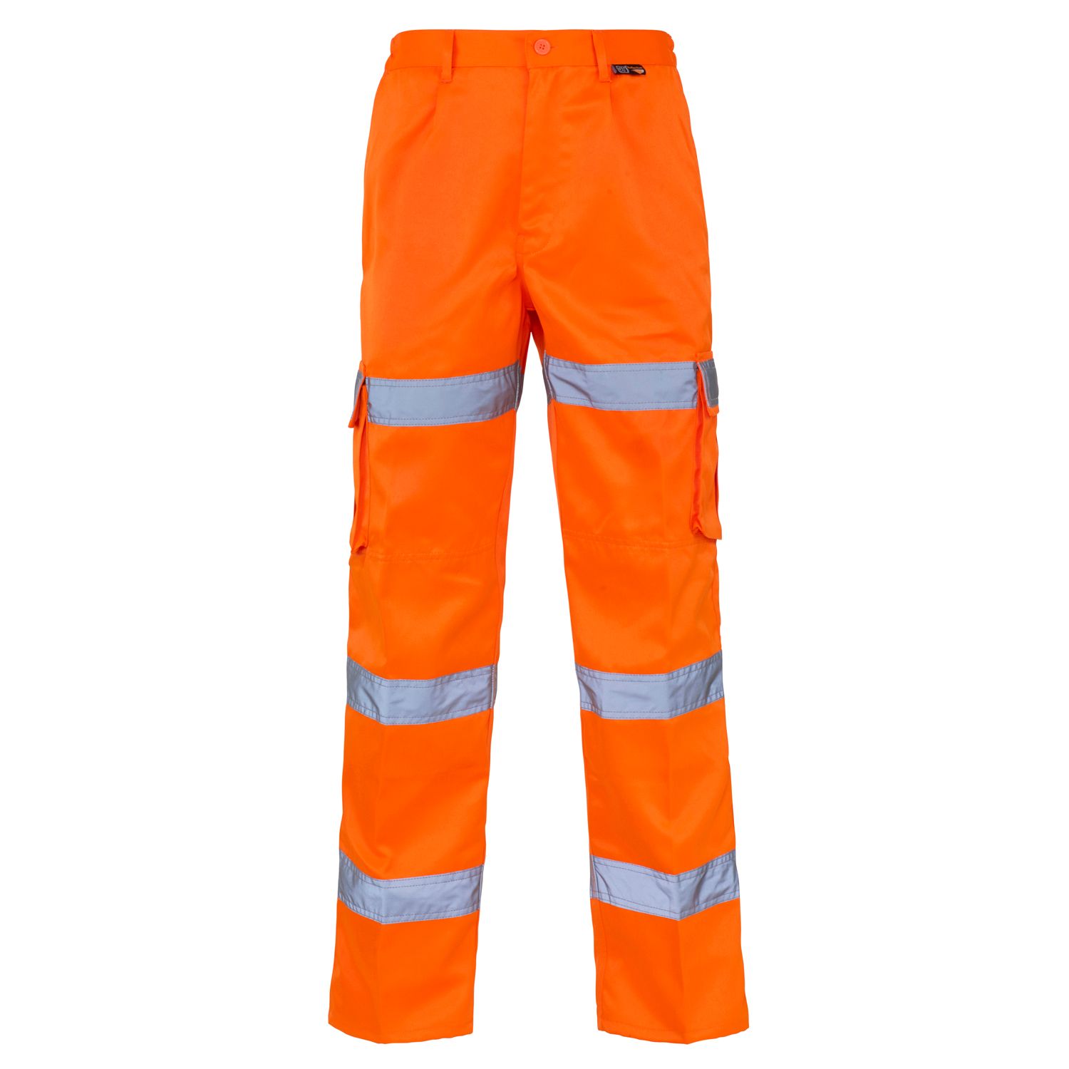 Hi Visibility 30 inch Reg Orange Combat Trouser