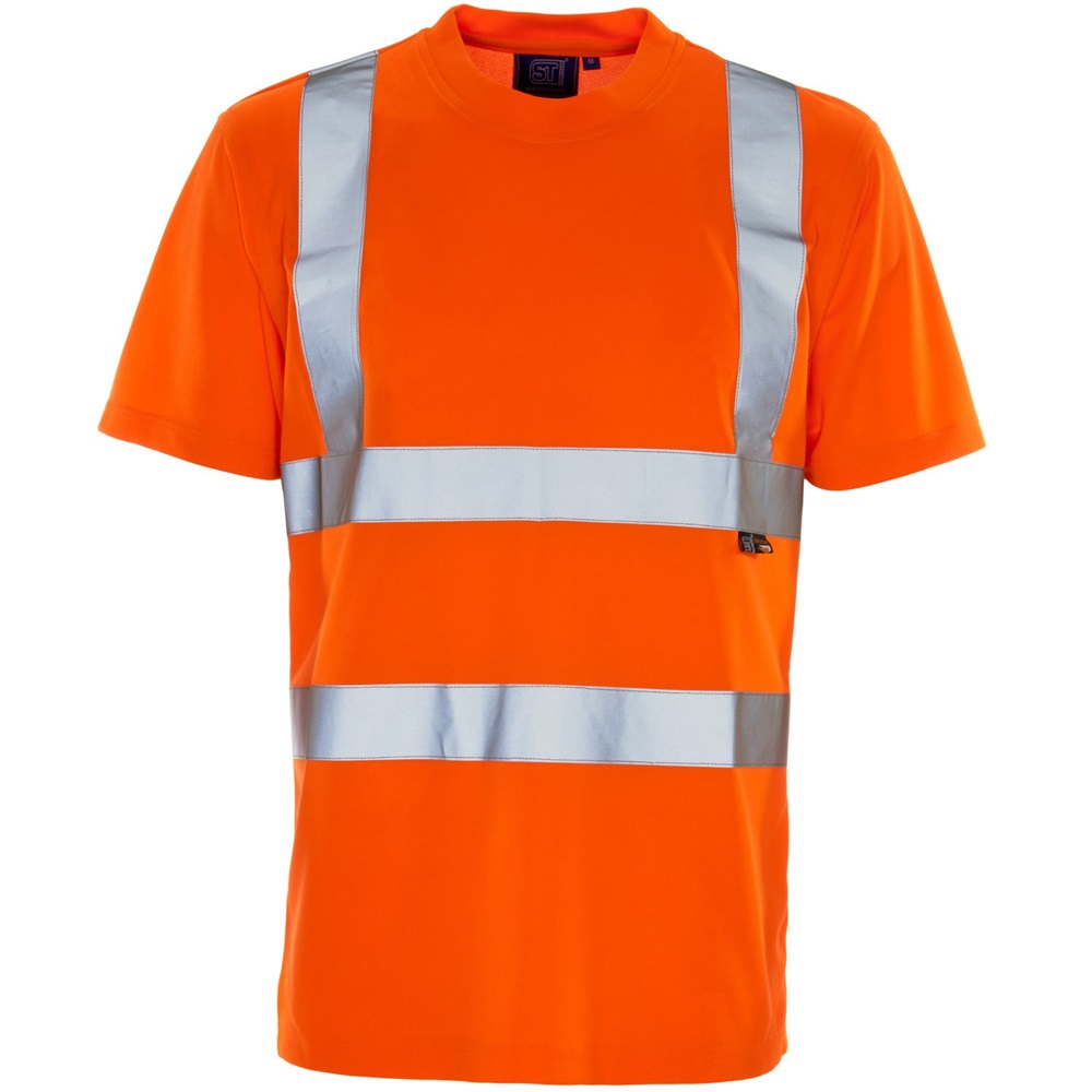 Hi Visibility Large Orange T-Shirt